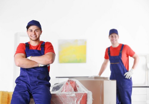 Local man with van helping with a Barnes home move