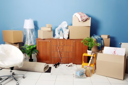 Home moving team planning a relocation in Barnes with local access considerations