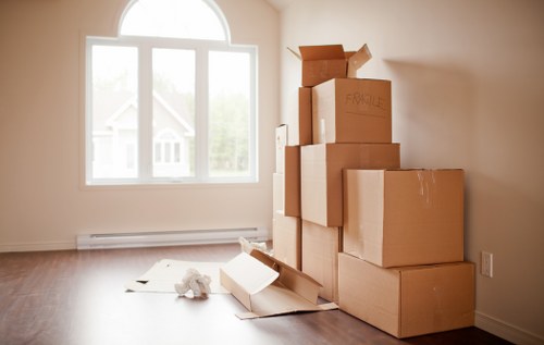 Student removals team planning a move in Barnes residential streets